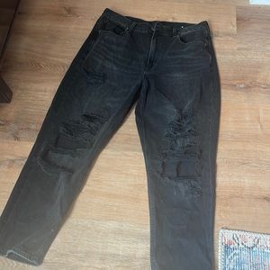 Black American Eagle Denim